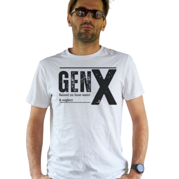 Gen X Mens Tee Graphic Short Sleeve T-Shirt - Picture 1 of 3